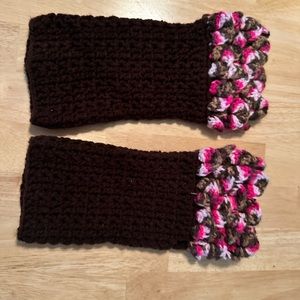 Fingerless Crocheted Gloves